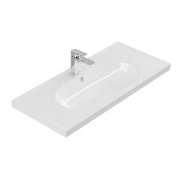 Waschtisch Waschbecken 100 cm Wandmontage möglich...
