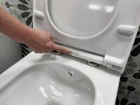 Taharet Dusch Wc mit Integrierter Kalt Armatur Soft Close...