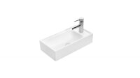 Kreabad Design Wandhänge Keramik Waschbecken 50x26...