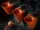 Monoblock Orange Waschbecken 480x525 mm in Orange aus Hochwertigem