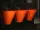 Monoblock Orange Waschbecken 480x525 mm in Orange aus Hochwertigem
