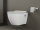 Spülrandloses Hänge WC Toilette mit Softclose Deckel  Set