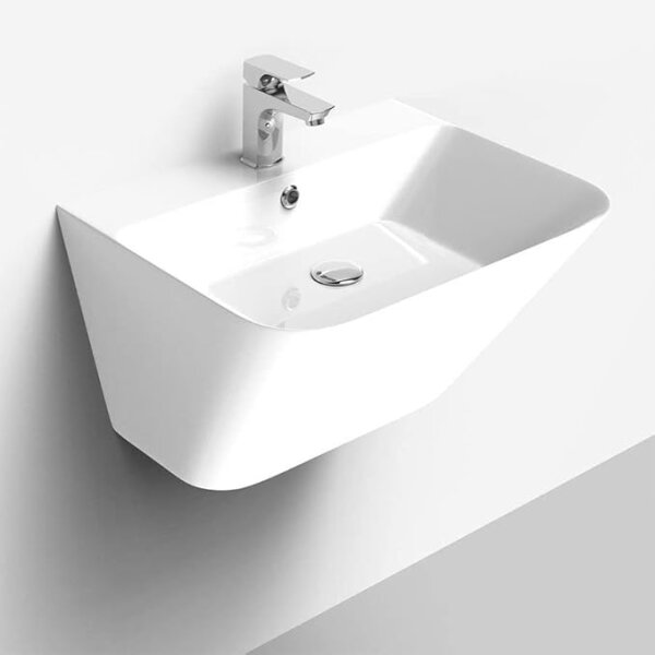 Designer Waschbecken Monoblock 55x45cm Moena