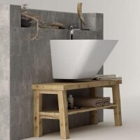 Designer Waschbecken Monoblock 55x45cm Moena