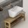 Designer Waschbecken Monoblock 55x45cm Moena