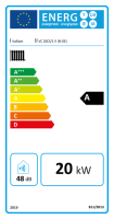 Vaillant Paket Gas-Wandheizgerät ecoTEC plus VC 20 CS/1-5, Warmwasserspeicher uniSTOR 200L+ VC-Installations-Set + Heizungsregler multiMATIC