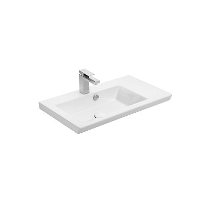 Waschtisch Waschbecken 70x44 cm Ideal für schmale, kleine Bäder waschbecken für Badmöbel