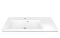 Waschtisch Waschbecken 70x44 cm Ideal für schmale, kleine Bäder waschbecken für Badmöbel