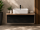 Bad Unterschrank „Ross“ 100 cm – Schwarz / Holzoptik – MDF – 100×50×34 cm – Ohne Zubehör