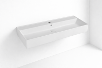 Waschbecken 120x45cm Keramik Handwaschbecken