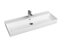 Waschbecken 120x45cm Keramik Handwaschbecken
