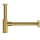 Ablaufgarnitur Siphon in Gold Abfluss und Siphonset Waschbecken Waschschale Ablaufgarnitur