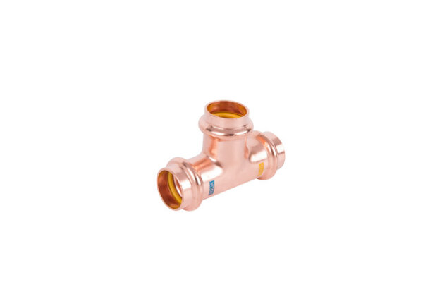 T-Stück Kupfer V Press AquaGas