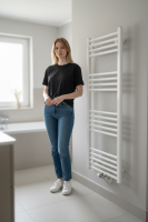 Badheizkörper 140x60 Mittelanschluss 600x1400 Emkrea...