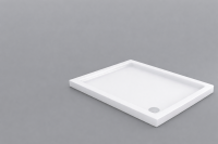 Duschwanne 110x100 Extra flach Duschtasse 100x110 6,5cm...