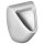 Absaug-Urinal Ideal Standard Eurovit 360 x 560 x 335 mm, Zulauf von hinten, Keramik, weiß - K553801