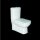 Aqua Cleaning Taharet Dusch Wasch Stand Wc mit Keramikspülkasten + Drückergarnitur Gideros