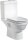 Aqua Cleaning Taharet Dusch Wasch Stand Wc mit Keramikspülkasten + Drückergarnitur + Wc Sitz Vitroya