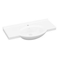 Aufsatzwaschbecken Aufsatzwaschtisch 100x50 Ideal Keramik...
