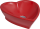 Aufsatzwaschbecken Herzform Farbe Rot