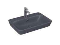 Aufsatzwaschbecken 65x45 Mita Anthrazit Matt Keramik...