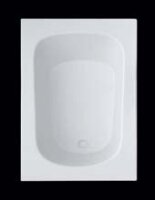 Badewanne 120x70 Badewanne Rechteckbadewanne 1200x700 mit...
