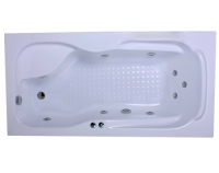 Badewanne 170x85cm mit Wannenträger/Füsse Fantasia