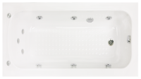 Badewanne mit Lichttherapie 7 Farben 180x70 Minerva