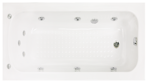 Badewanne Rechteckbadewanne 190x70 + Füsse Minerva Badewannen