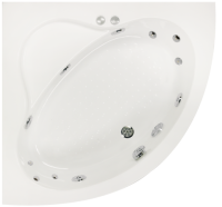 Eck-Badewanne Eckbadewanne 130x130cm Eckwannen Eckwanne...