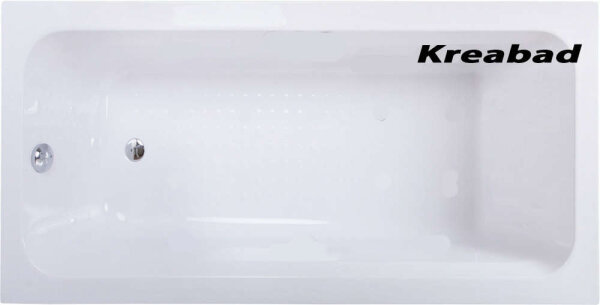 Badewanne 150x70cm Rechteckbadewannen 1500x700mm Lena