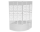 Badewannen Eckbadewannen Duschaufsatz 115x115cm Polar Glossline 003 Design Sicherheitsglas