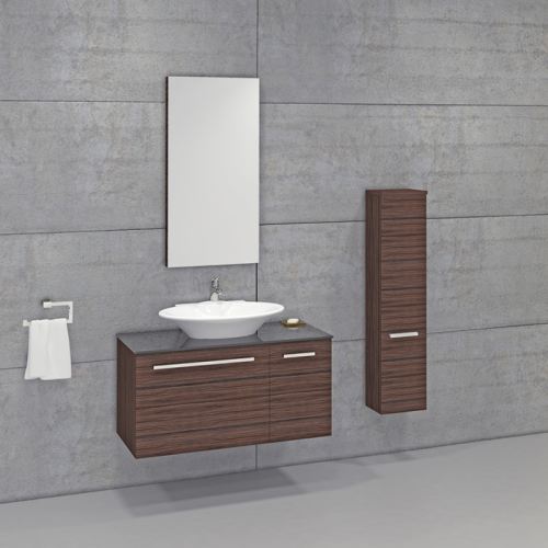 Badmöbel Komplett Set Keravit SL Aufsatzwaschbecken Badmöbel Komplettset