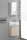Badmöbel Rivas Bergama 45x28 Unterschrank + Waschbecken + Spiegel Champagne
